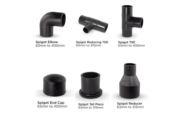 HDPE Spigot Fittings