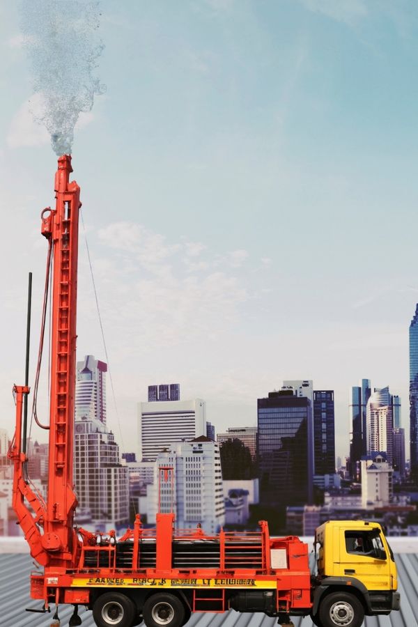 Borewell Drilling Machine